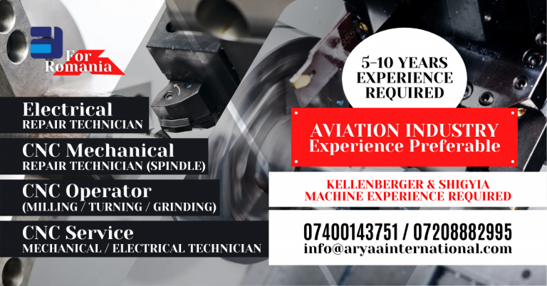 CNC operator(MillingTurningGrinding) CNC Service MechanicalElectrical Technician Electrical Repair Technician-SIEMENS CNC Mechanical Repair Technician(Spindle)