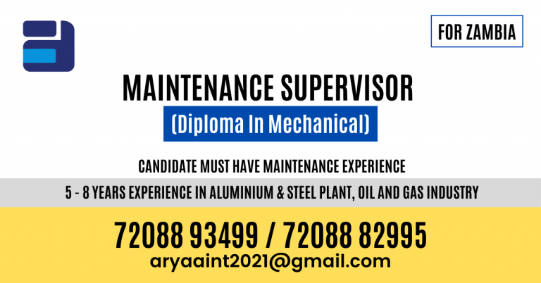 Maintenance Supervisor (1)