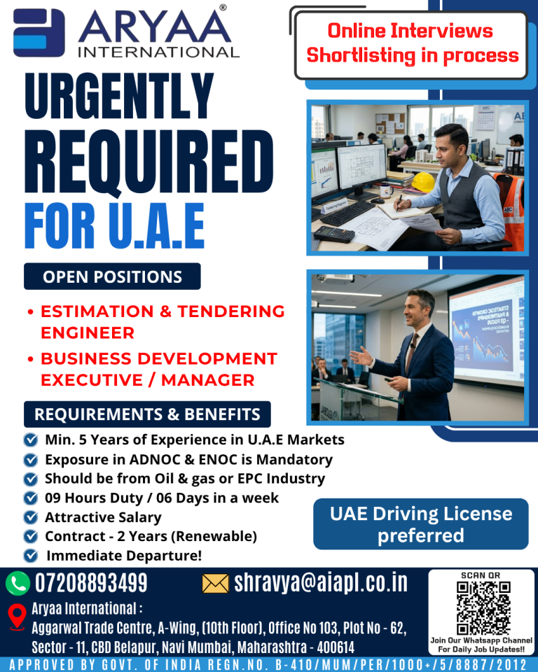Online Interview -[Shortlisting in Progess]